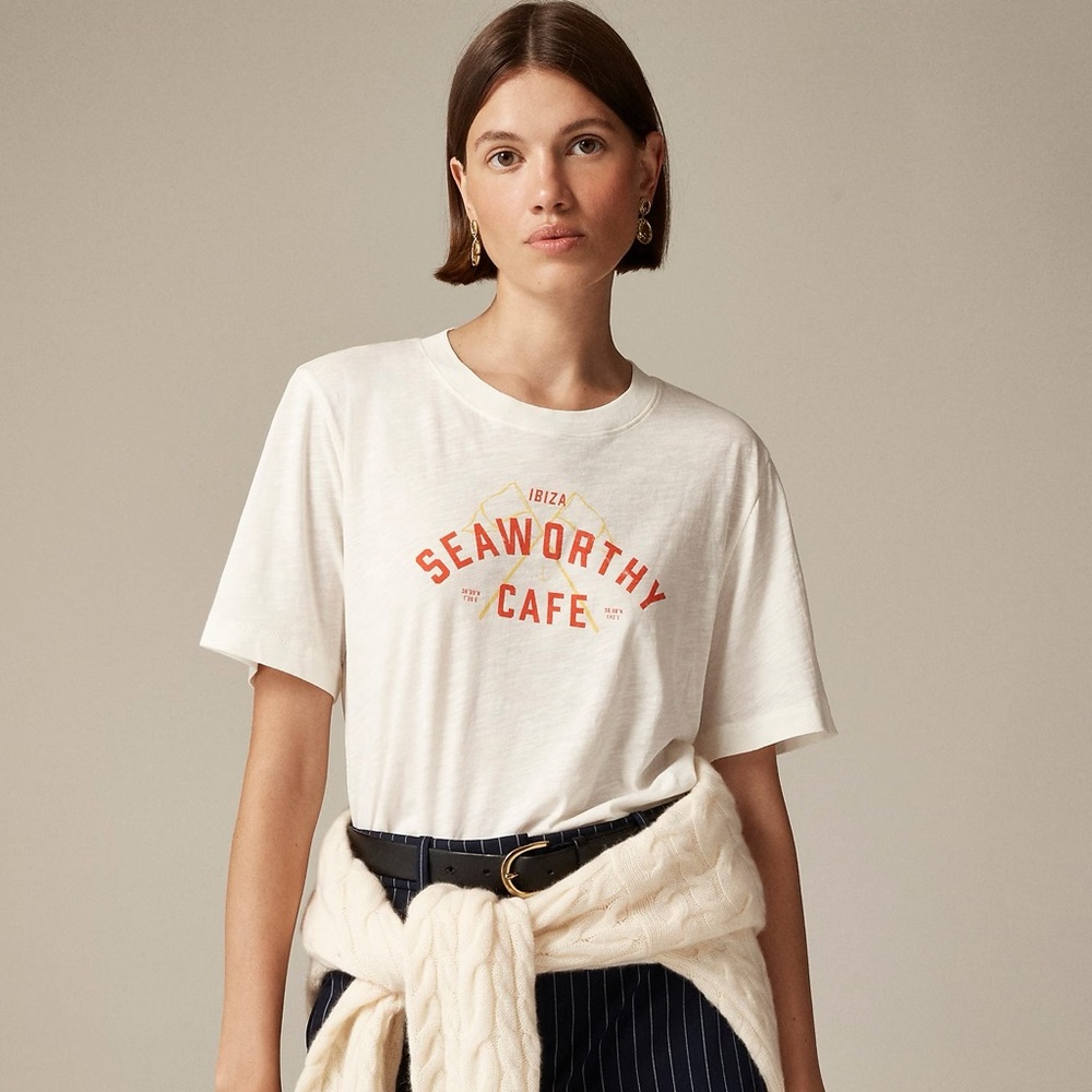 New Classic-fit "Seaworthy" graphic T-shirt
